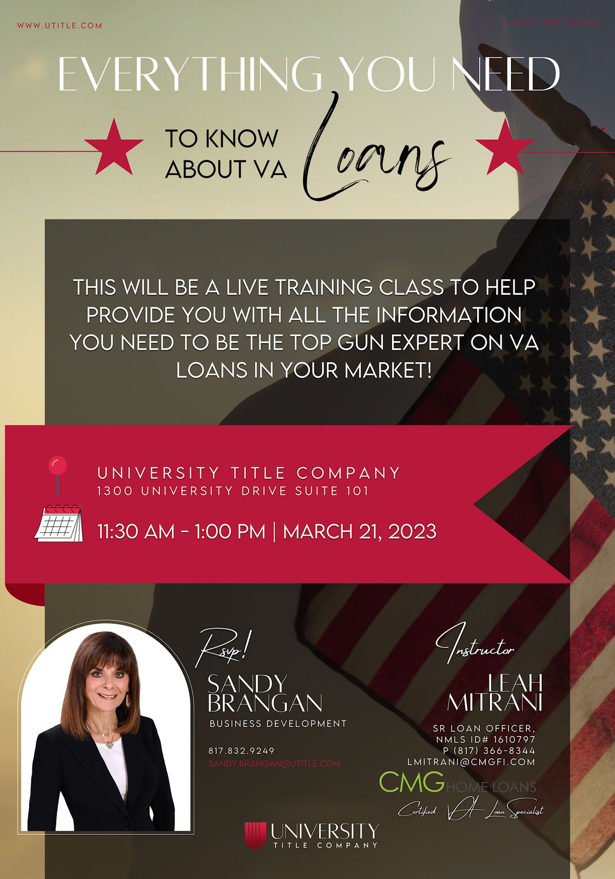 a Top Gun Expert on the VA Home Loan Benefit University Title