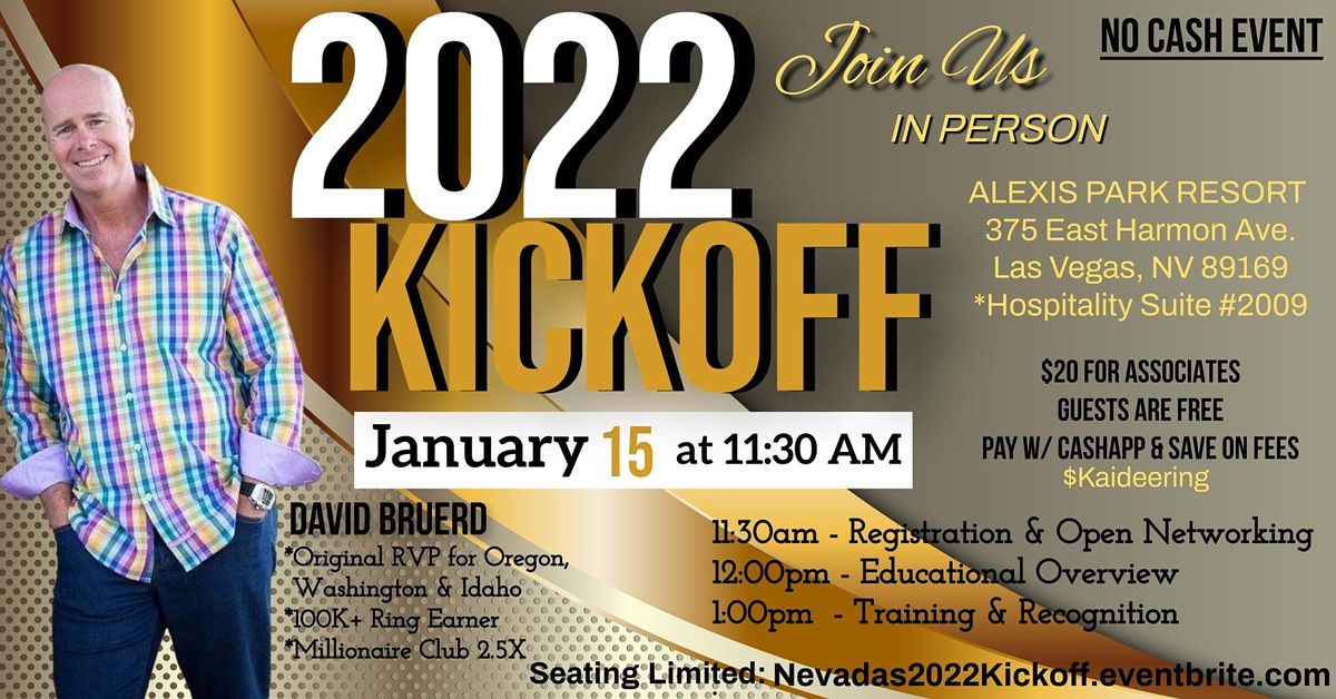 Nevada's In-Person Entrepreneur's Dream 2022 KICKOFF Event!