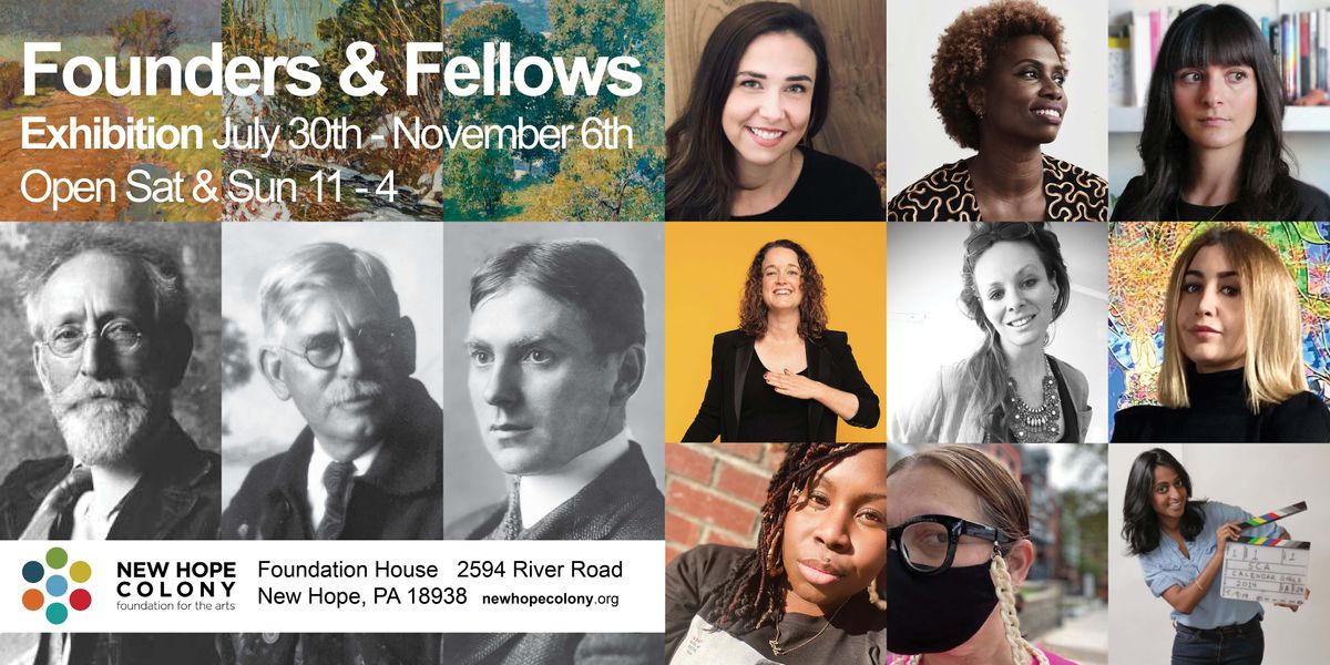 Founders & Fellows Exhibition at New Hope Art Colony | New Hope Colony ...