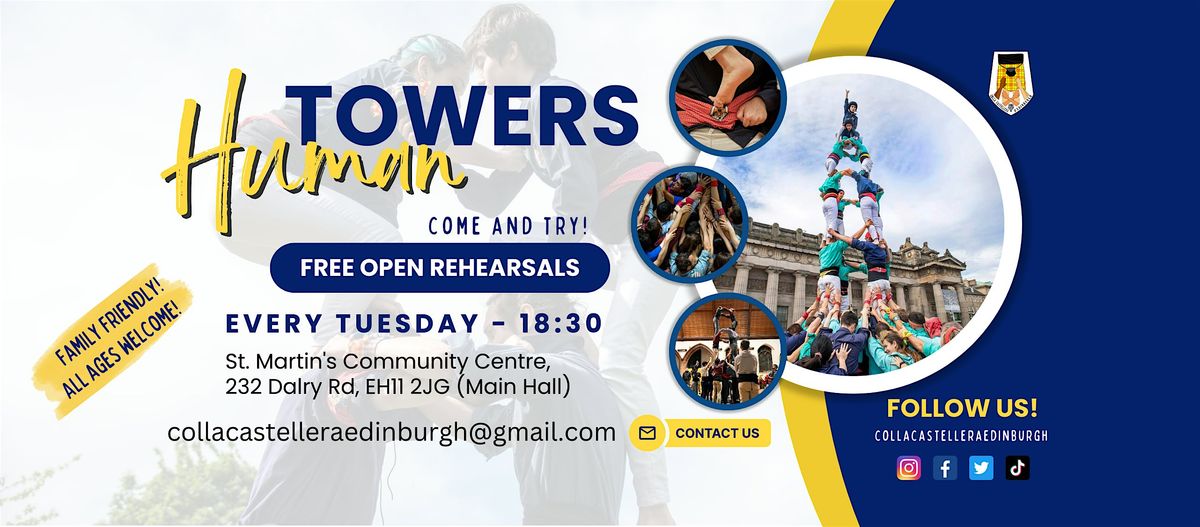 Human Towers Rehearsal \/ Training