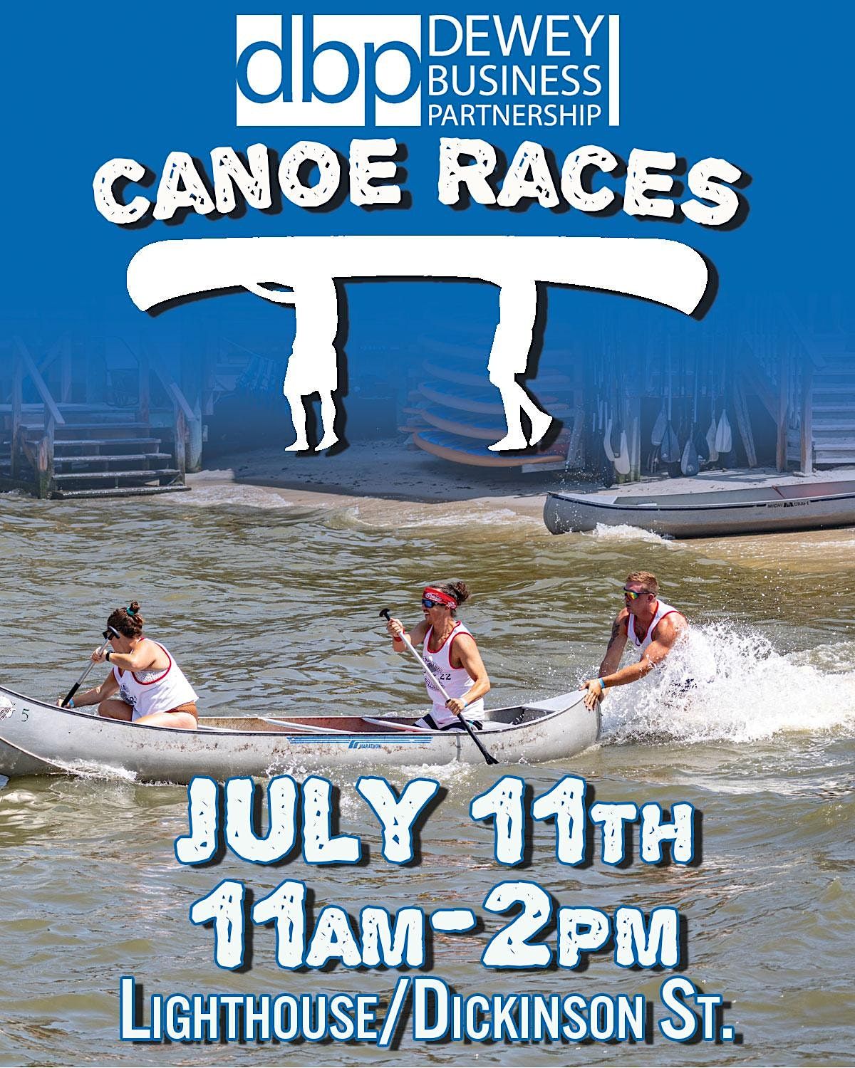 2023 Dewey Beach Canoe Races at the LighthouseRudder Beach