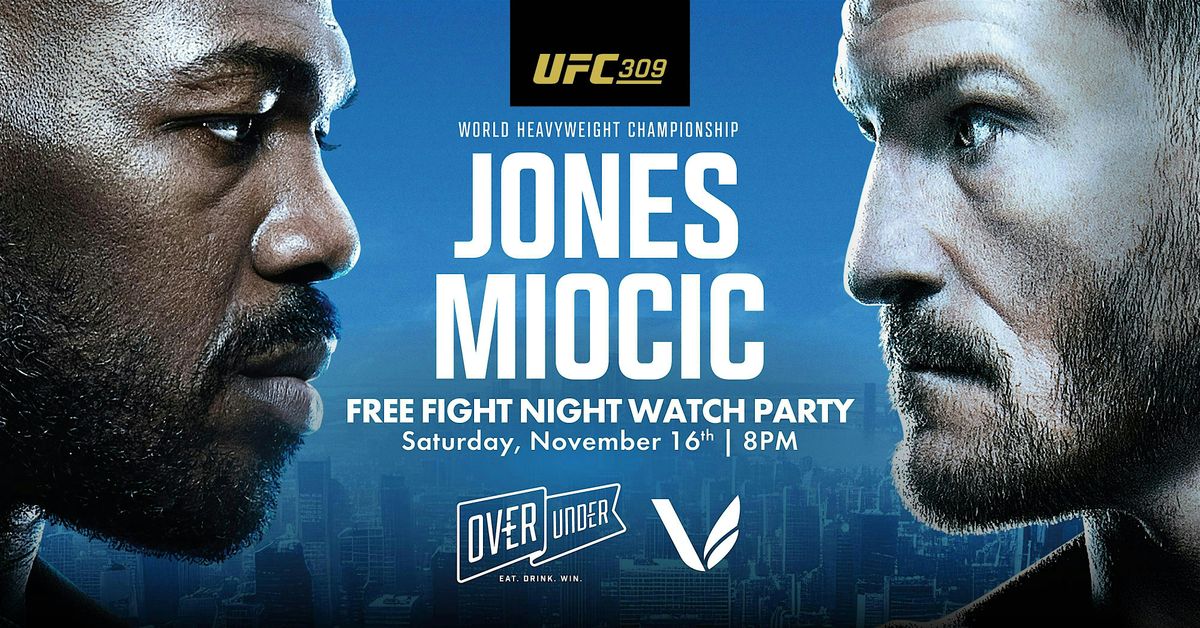 UFC: 309 Jones vs Miocic Watch Party at Over Under | Over Under Sports ...