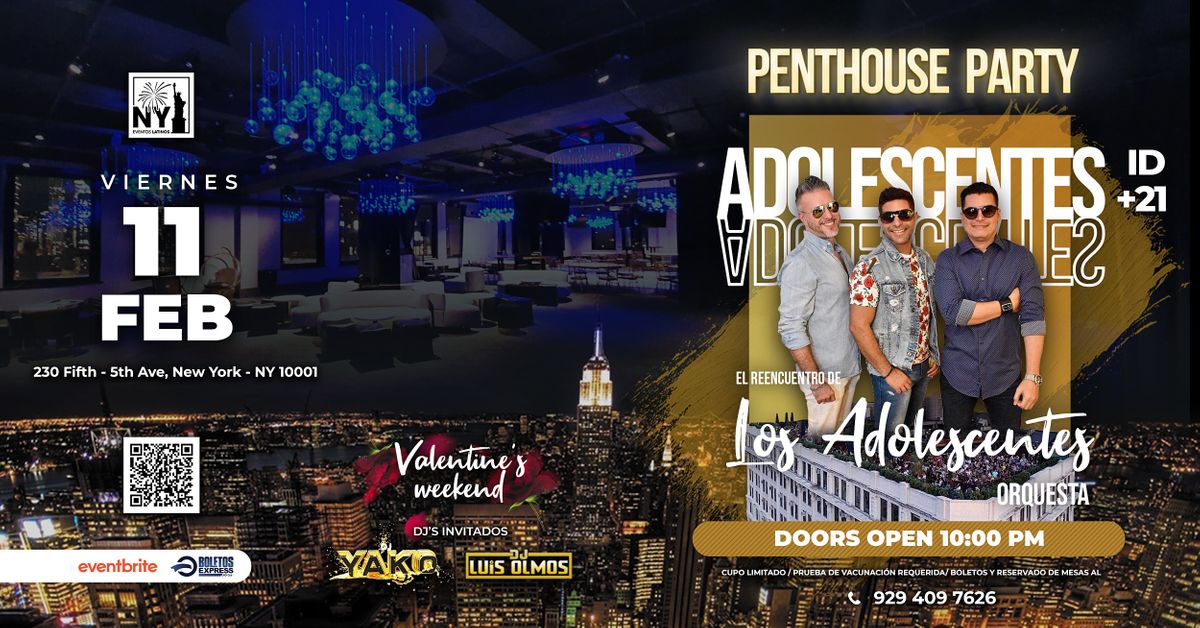 Penthouse Party con Adolscentes Orquesta