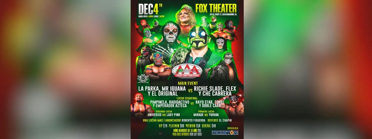 LA PARKA, MR IGUANA Y EL ORIGINAL VS DELIRIUM RICHIE SLADE & MAS