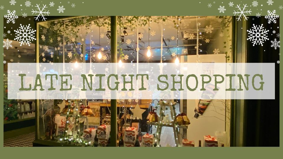 Lewes Late Night Shopping The Seasons Lewes December 7, 2023