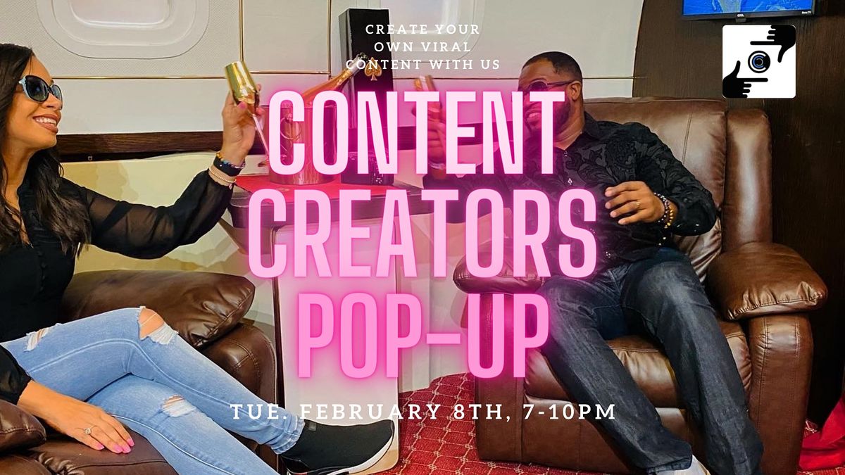 Content Creators PopUp The Selfie Xperience, McDonough, GA