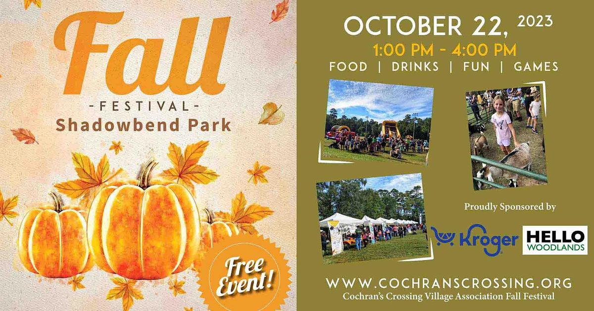 Cochran's Crossing Village Association FREE Fall Festival