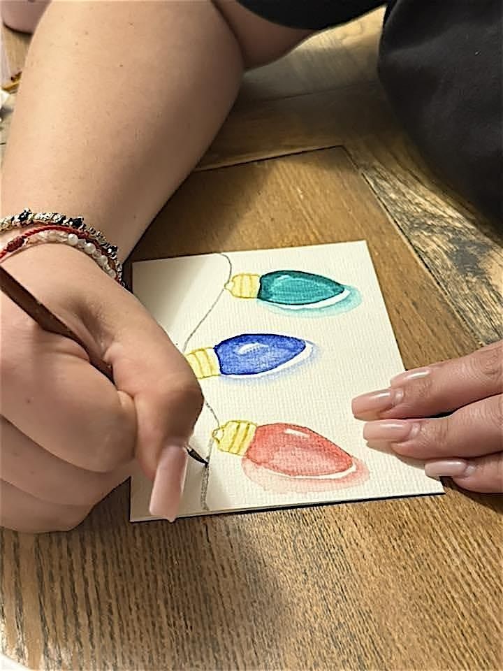 Watercolor Christmas cards