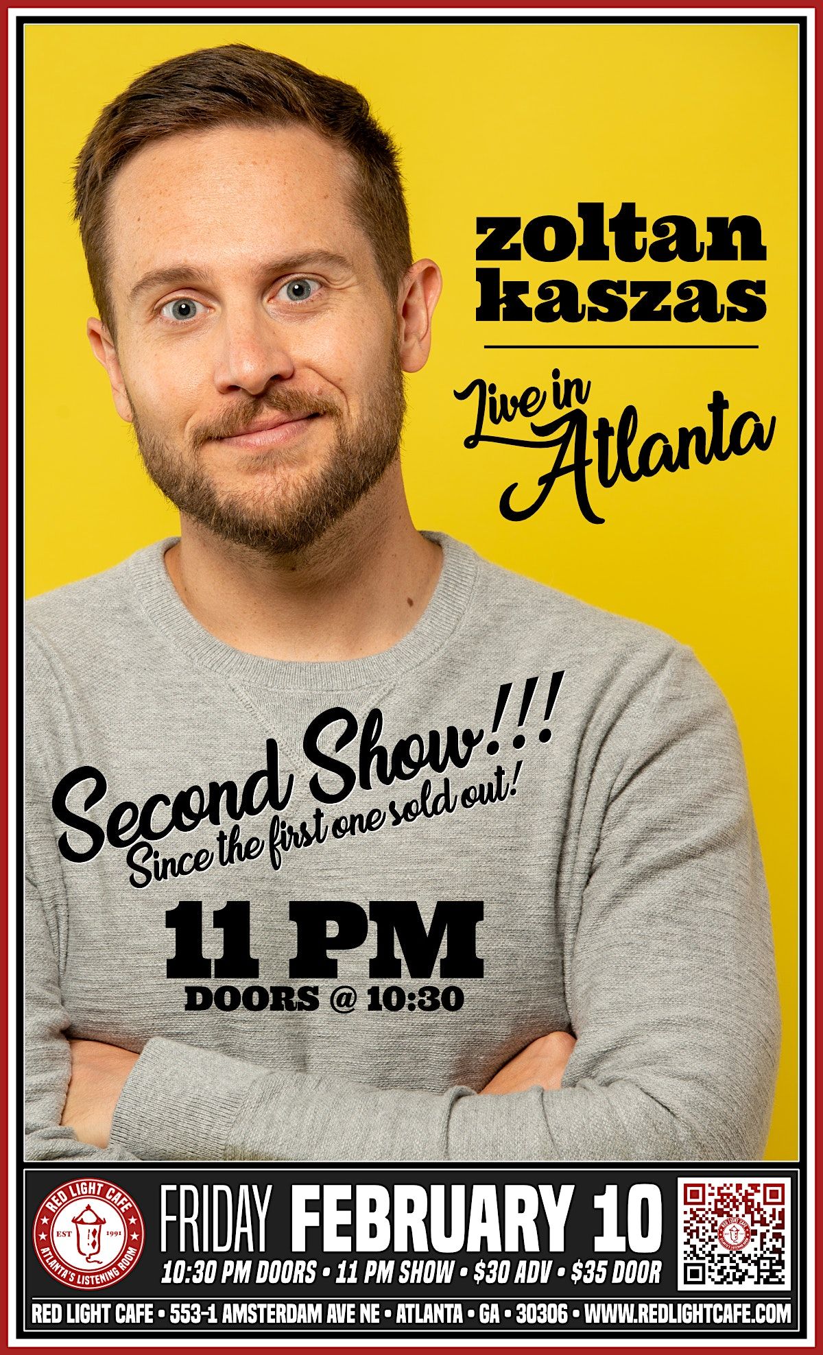 Zoltan Kaszas Live In Atlanta LATE SHOW