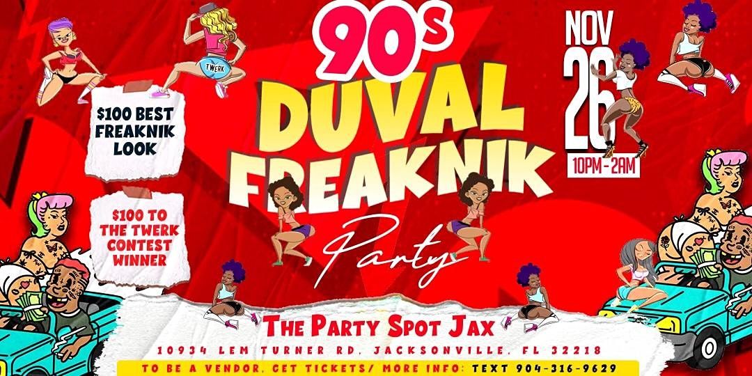 Duval\u2019s Own 90s Freaknik Party
