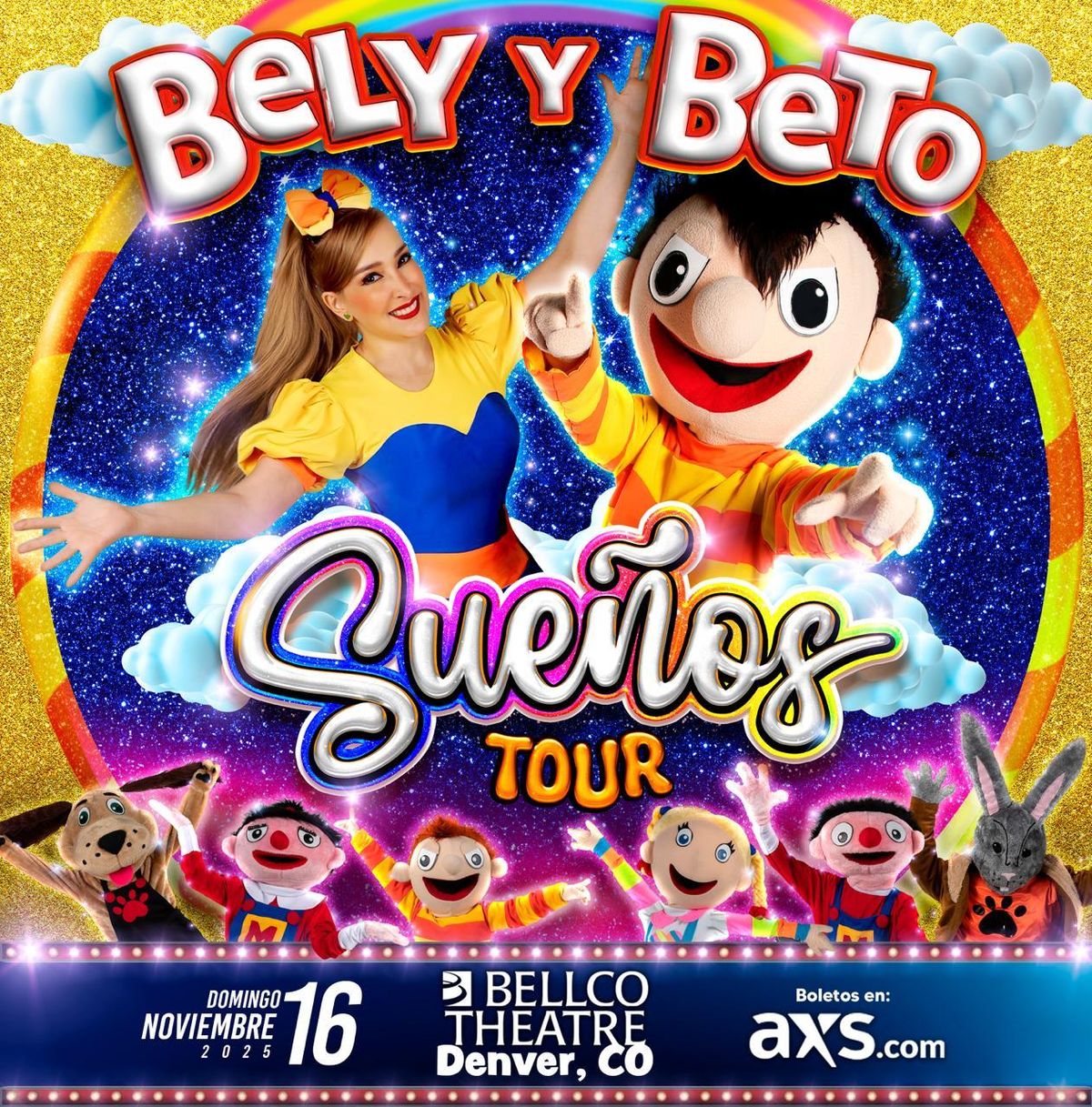 Bely y Beto at Bellco Theatre at Colorado Convention Center