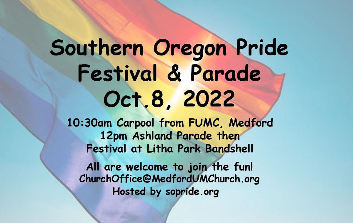 Southern Oregon Pride Parade & Festival Community Carpool Medford