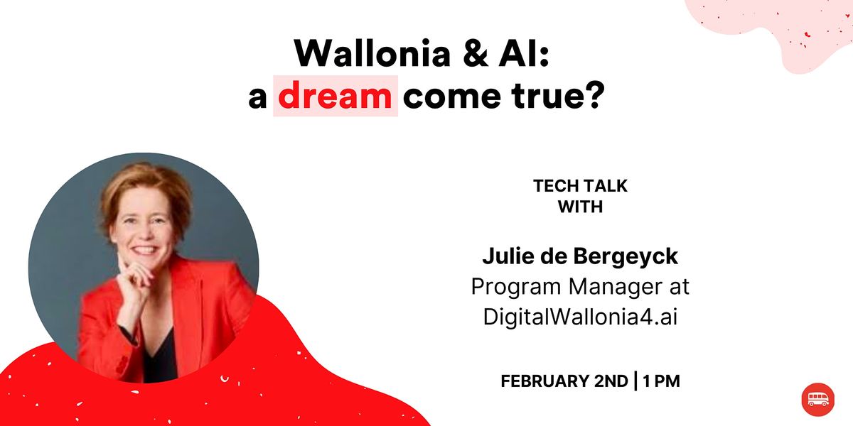 [Online Talk] Wallonia & AI: A dream come true?