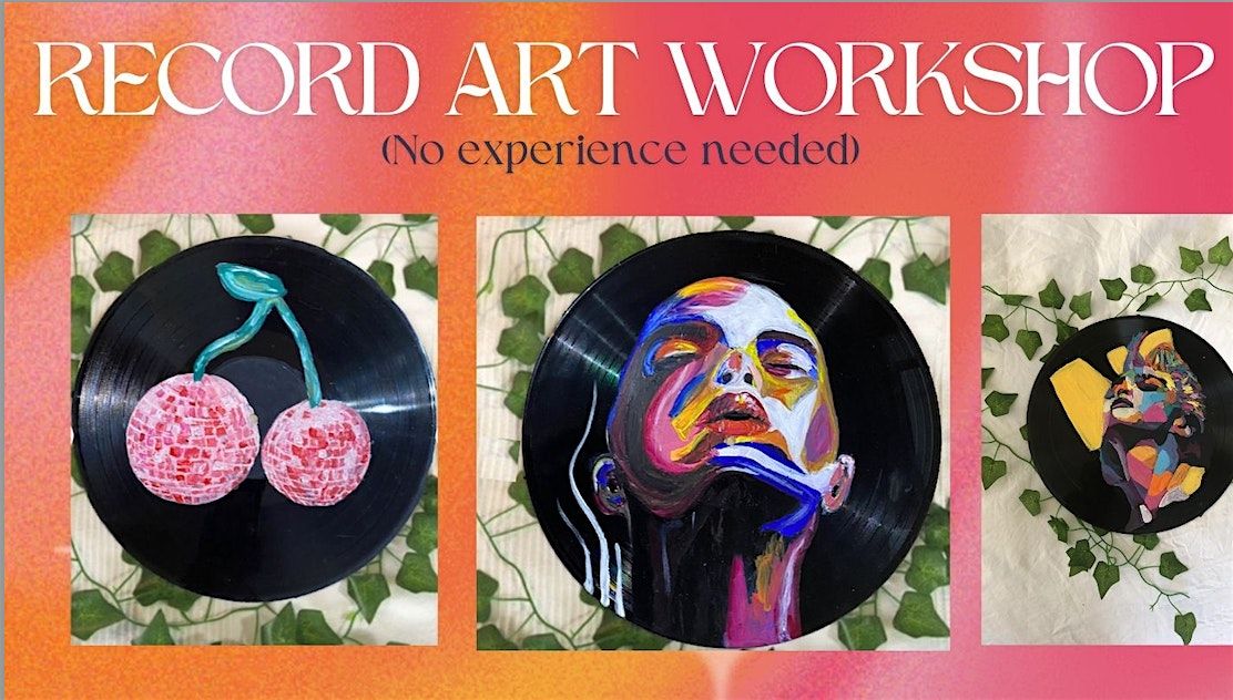 Record Art Workshop | Atelier d'art sur Vinyle