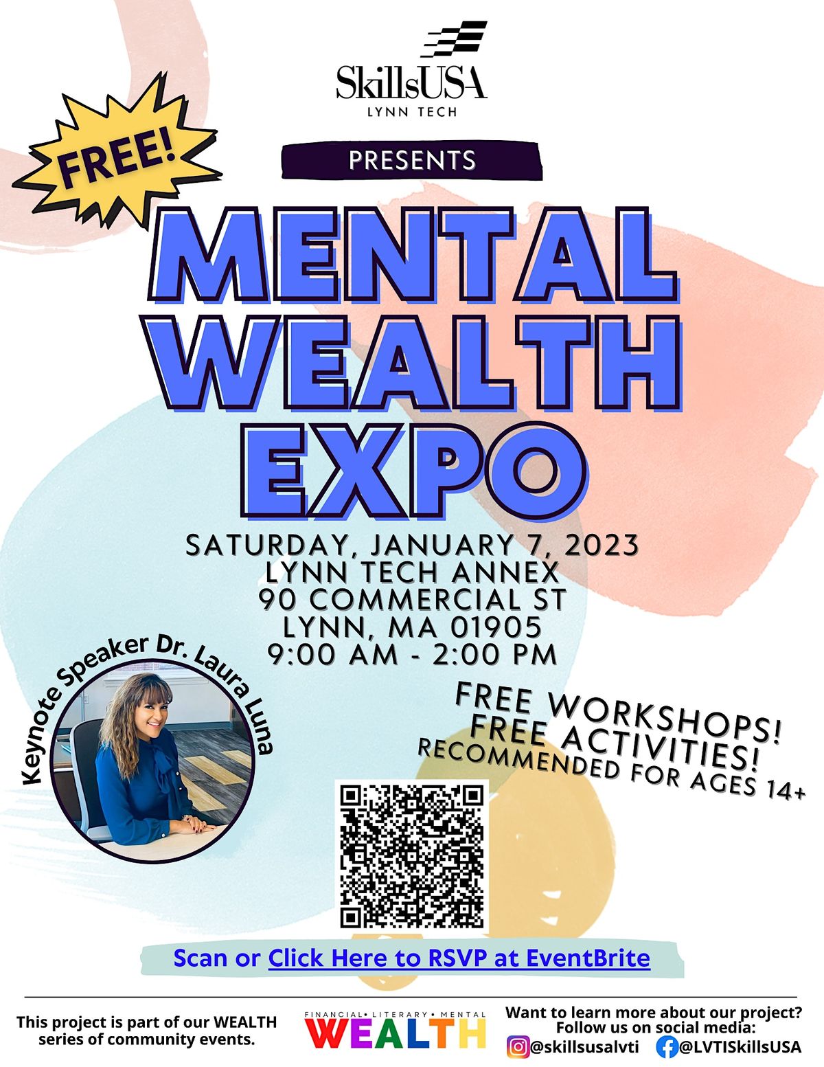 Mental Wealth Expo 90 Commercial St, Lynn, MA January 7, 2023