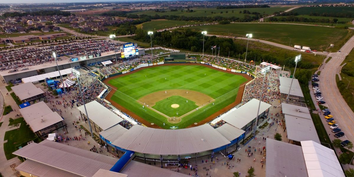 Parking Omaha Storm Chasers at St. Paul Saints