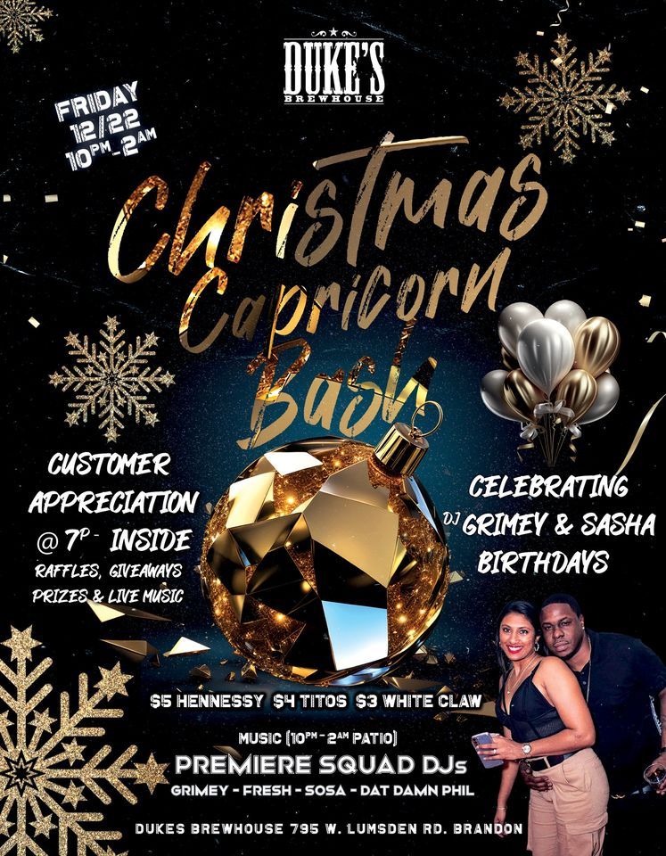 Dukes Brandon Holiday Customer Appreciation Party! Duke's Brewhouse