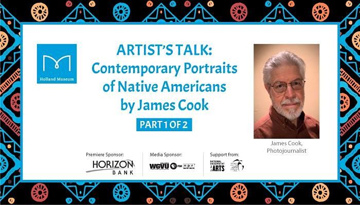 Talk: Contemporary Portraits of Native Americans by James Cook, part 1 ...