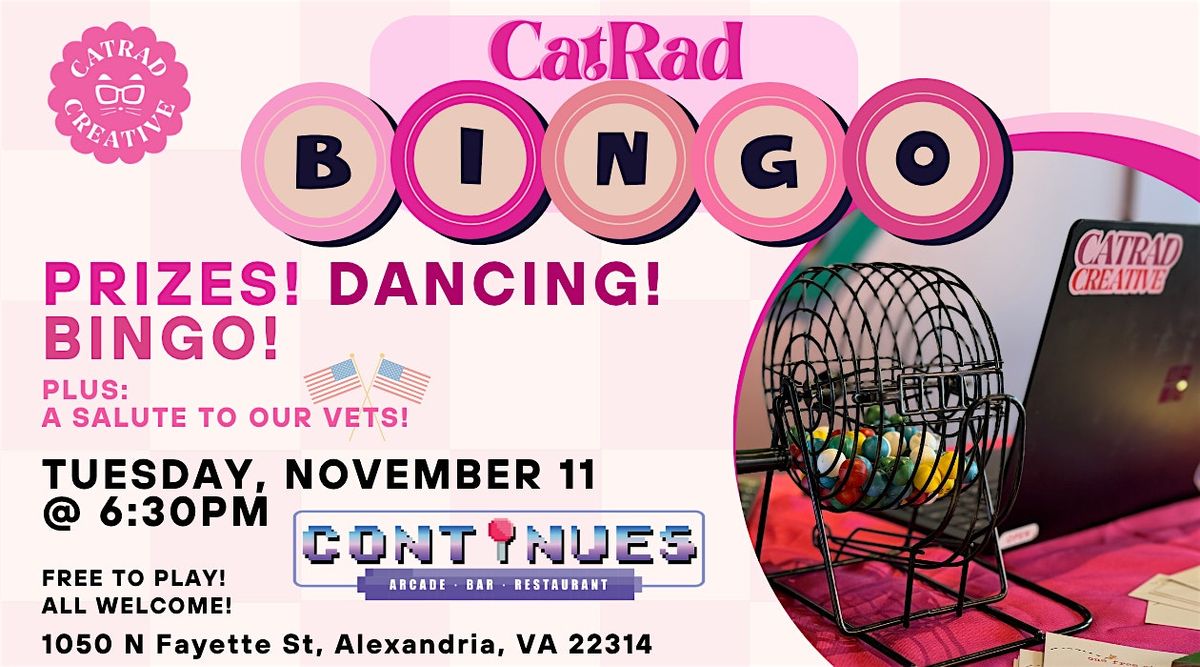 CatRad Bingo @ Continues Arcade