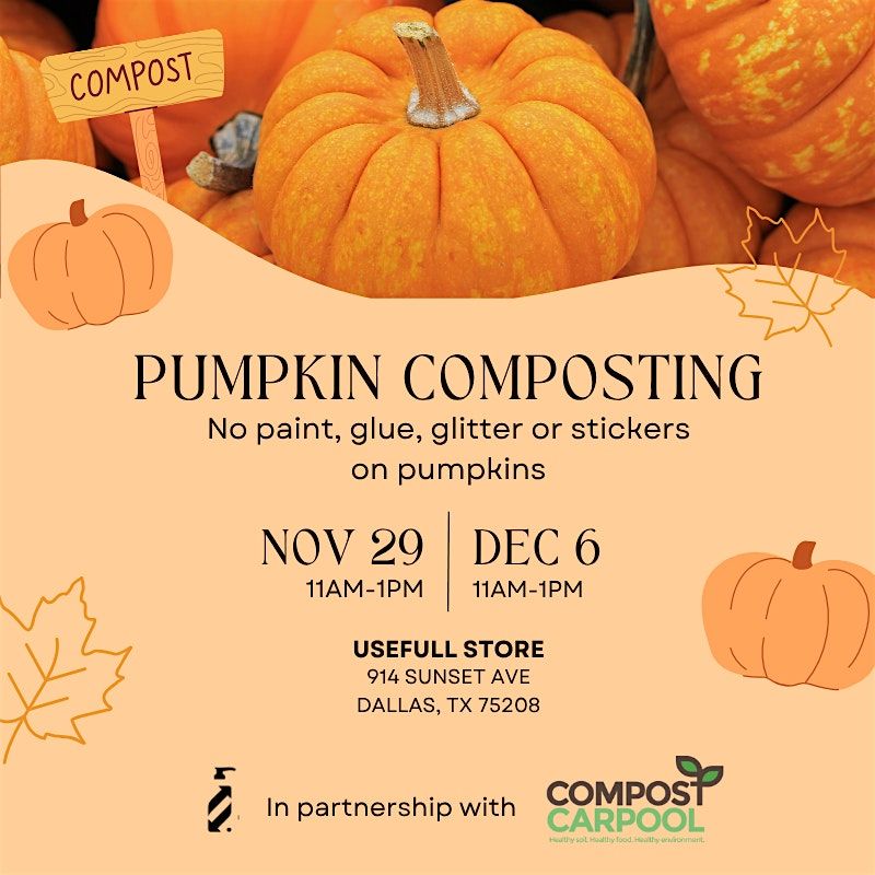 Pumpkin Composting Drop-off