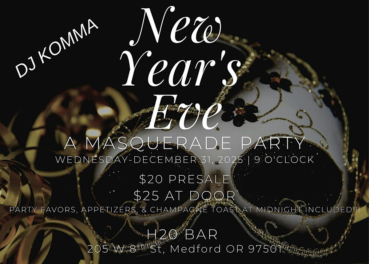New Years Eve ~ A Masquerade Party