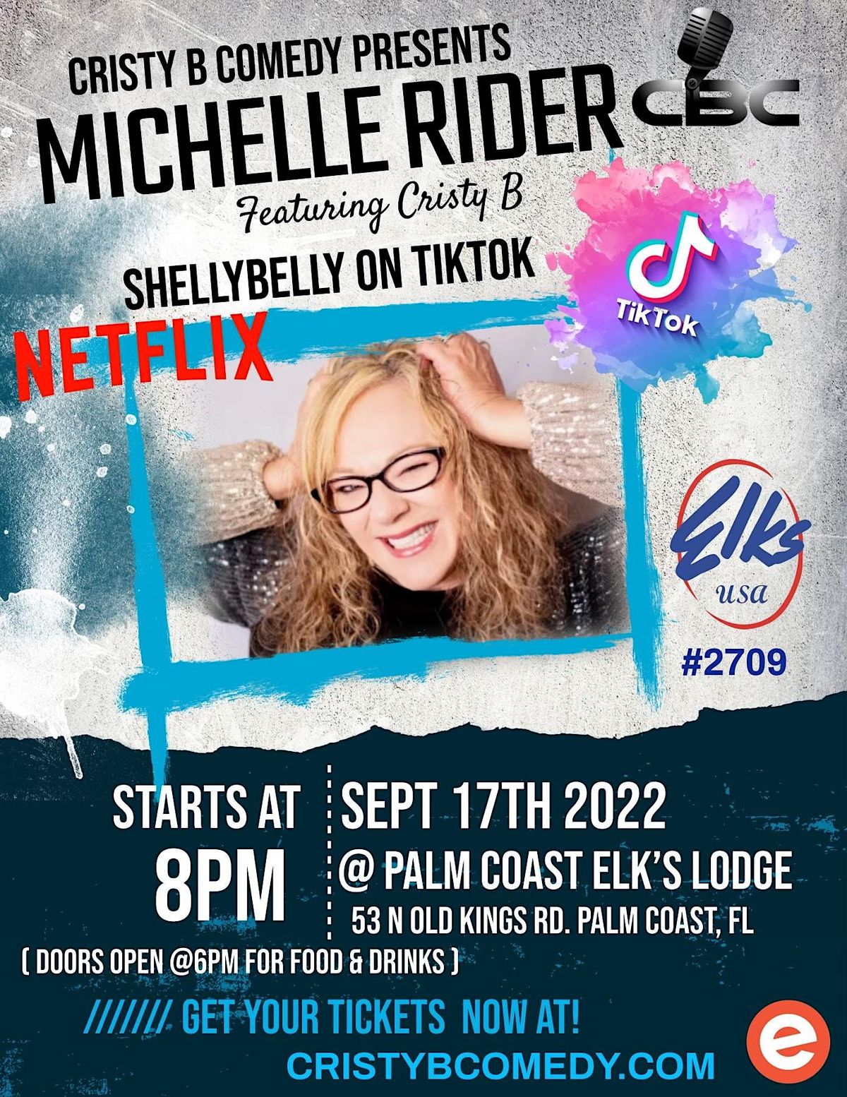 Cristy B Comedy Presents Michelle Rider | 53 N Old Kings Rd, Palm Coast ...