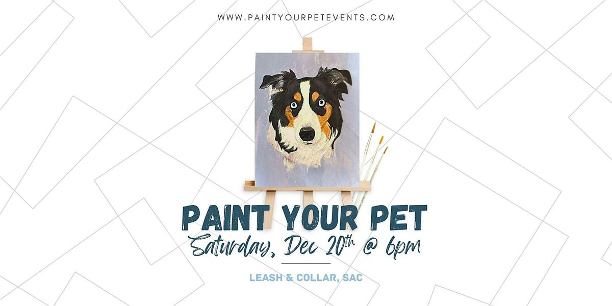 Paint Your Pet @ Leash + Collar