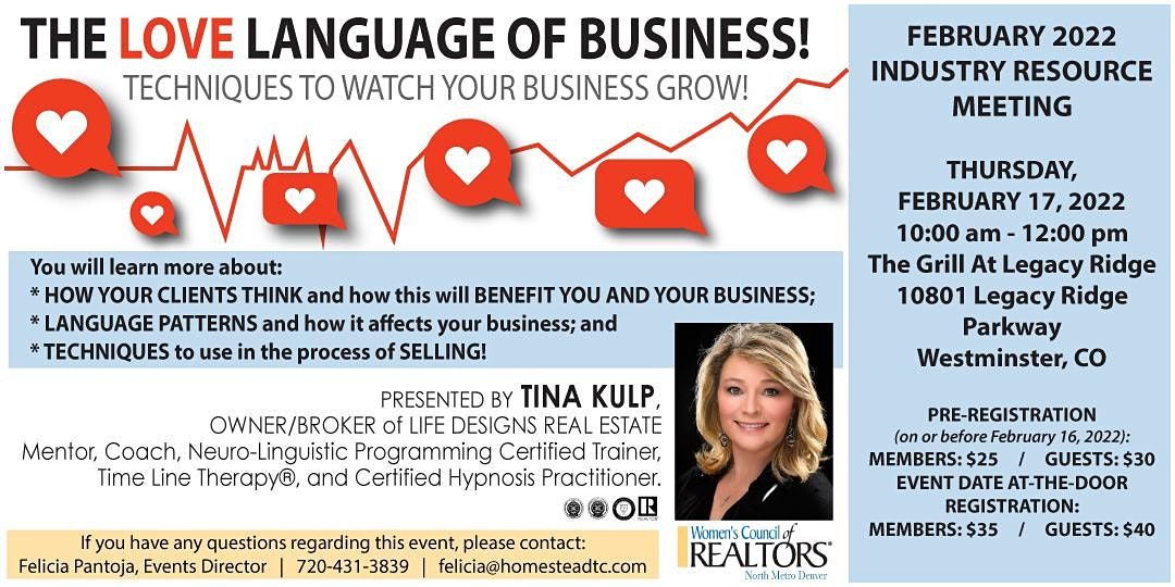 Womens Council North Metro Denver FEBRUARY 2022 INDUSTRY RESOURCE