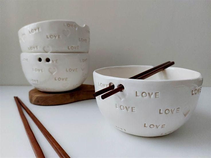 NEW Perfect Noodle Bowls on Pottery Wheel for couples -Bay\/Dundas Toronto