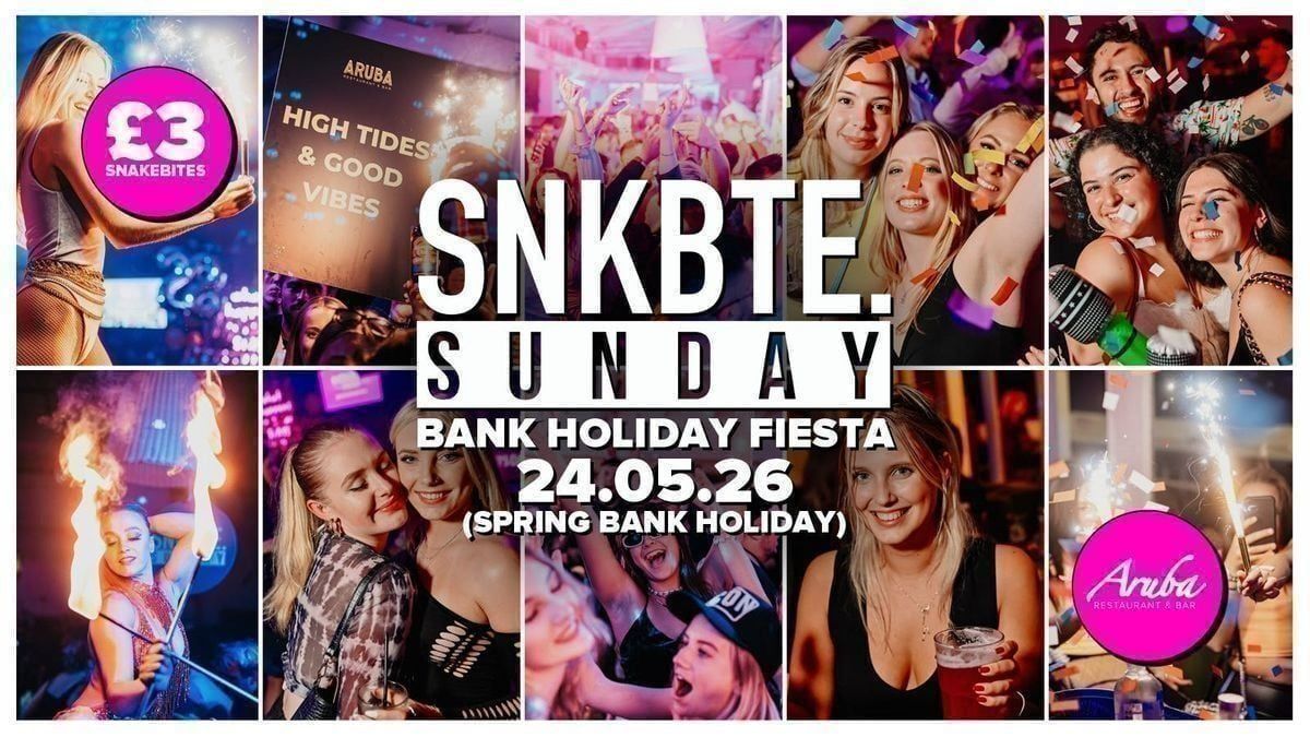 Bank Holiday Sunday @Aruba \/\/ Bank Holiday Fiesta \u2022 24.05.26