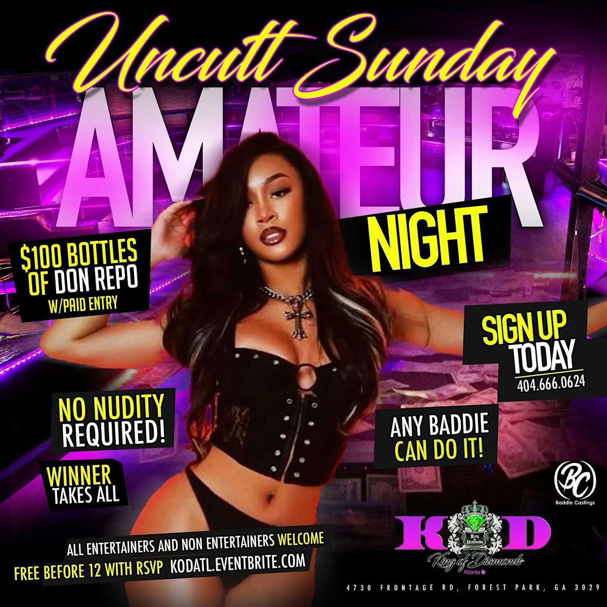 UNCUT SUNDAY ,Amateur NIght - EVERY SUNDAY NIGHT