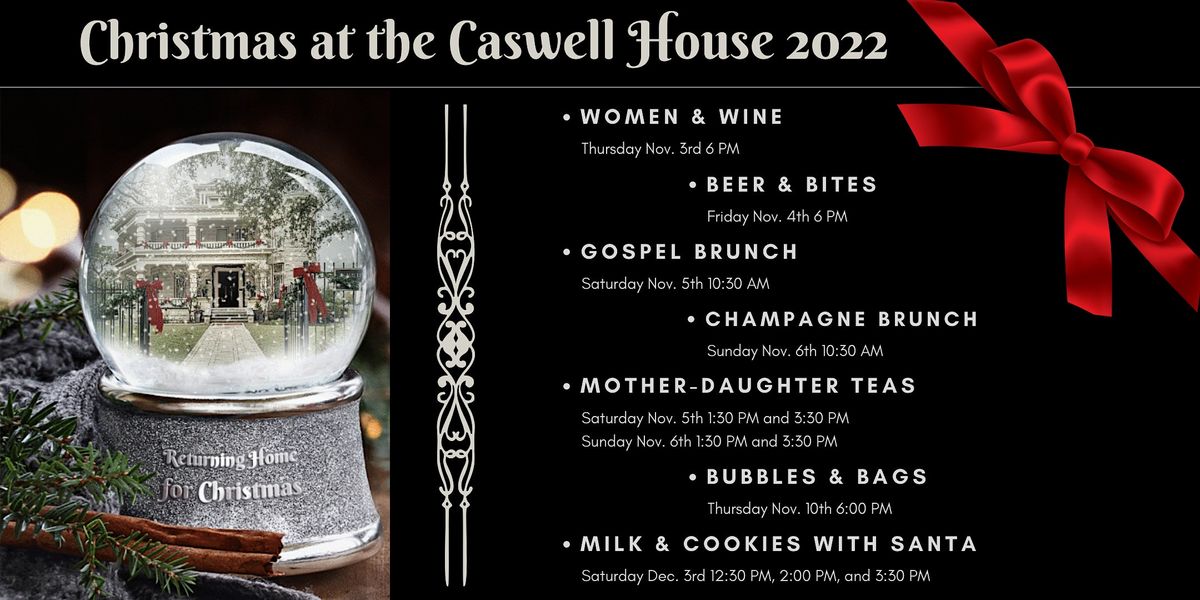 Christmas At The Caswell House 2022: Gospel Brunch | The Caswell House ...