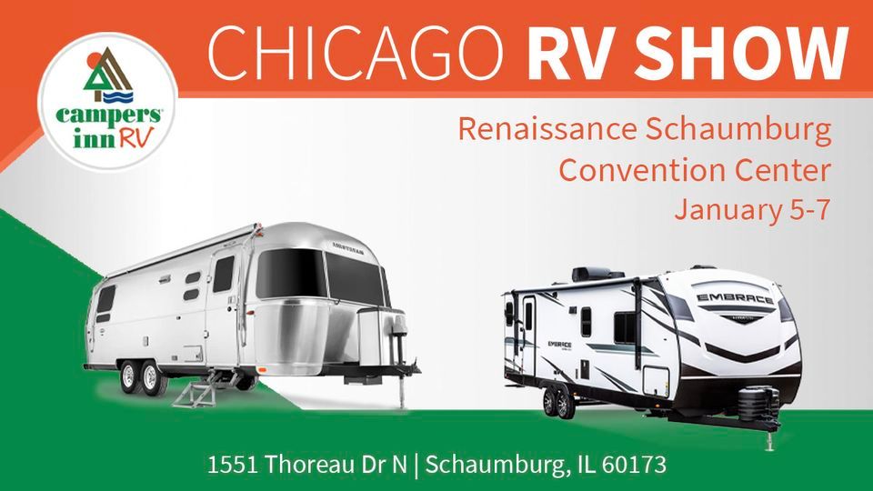 Chicago RV Show Schaumburg Convention Center January 5 to January 7