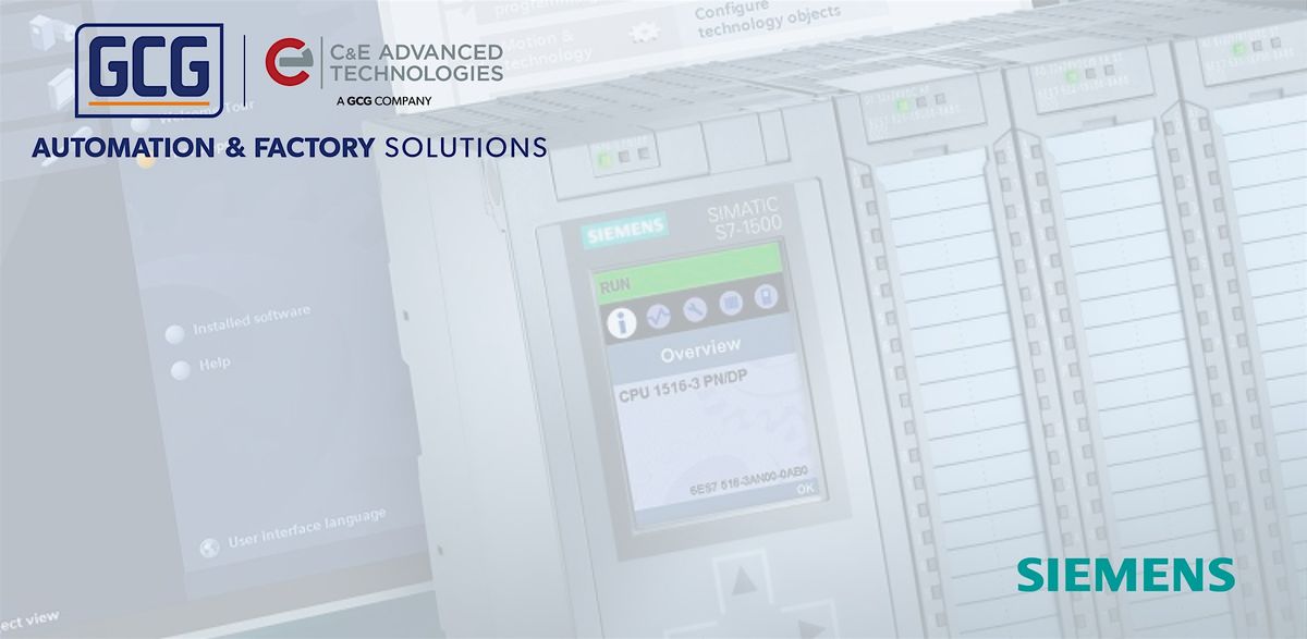 12\/15: SITRAIN TIA Portal Programming 2 - C&E ($3,500)