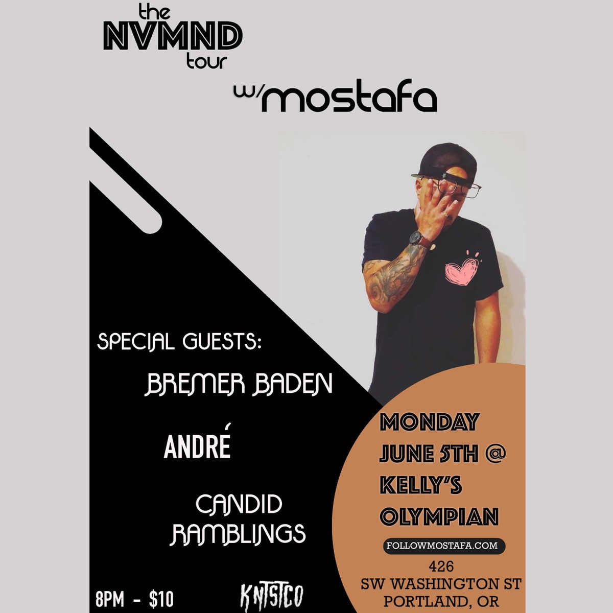 The Nvmnd Tour: Mostafa with Bremer Baden, Andr\u00e9, Candid Ramblings