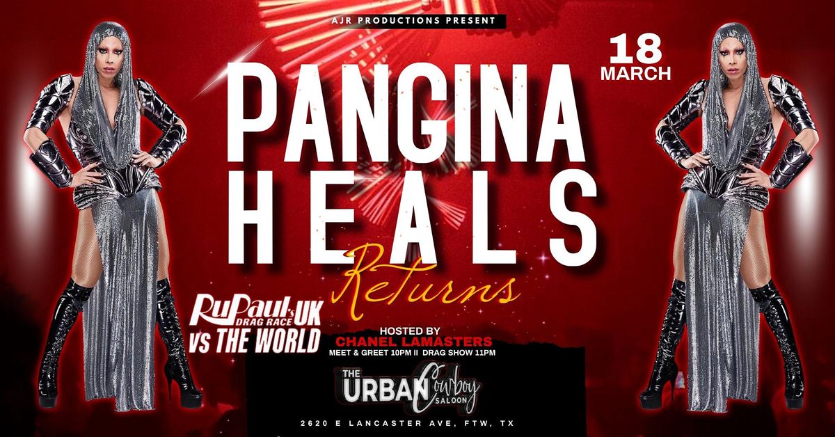 Pangina Heals RuPauls Drag Race UKvsWorld The Urban Cowboy Saloon