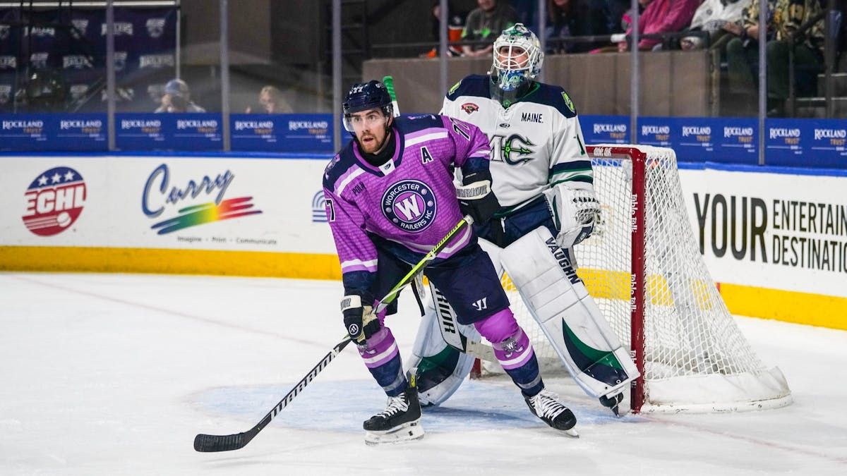 Parking Worcester Railers at Maine Mariners