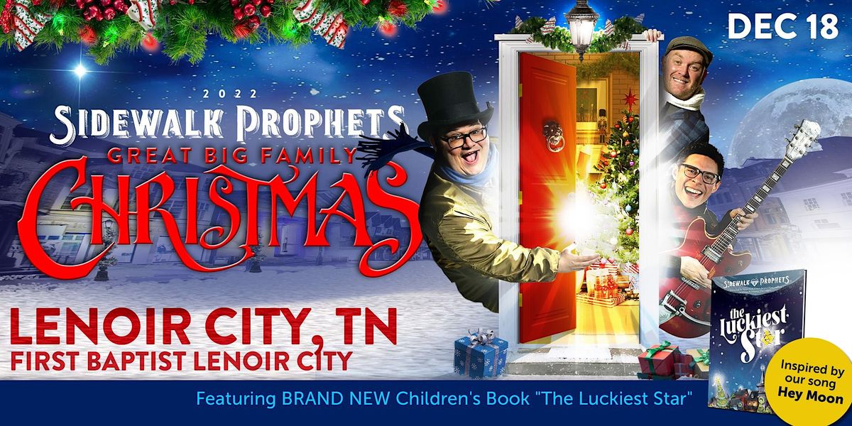 Sidewalk Prophets Great Big Family Christmas Lenoir City, TN First