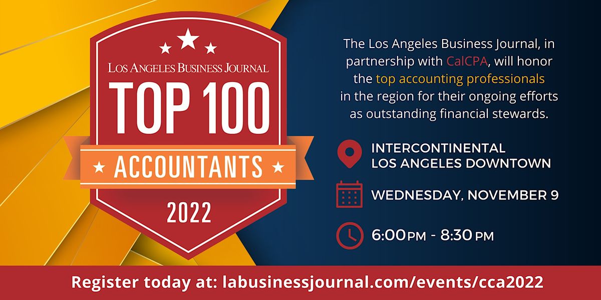 Top 100 Accountants Awards 2022