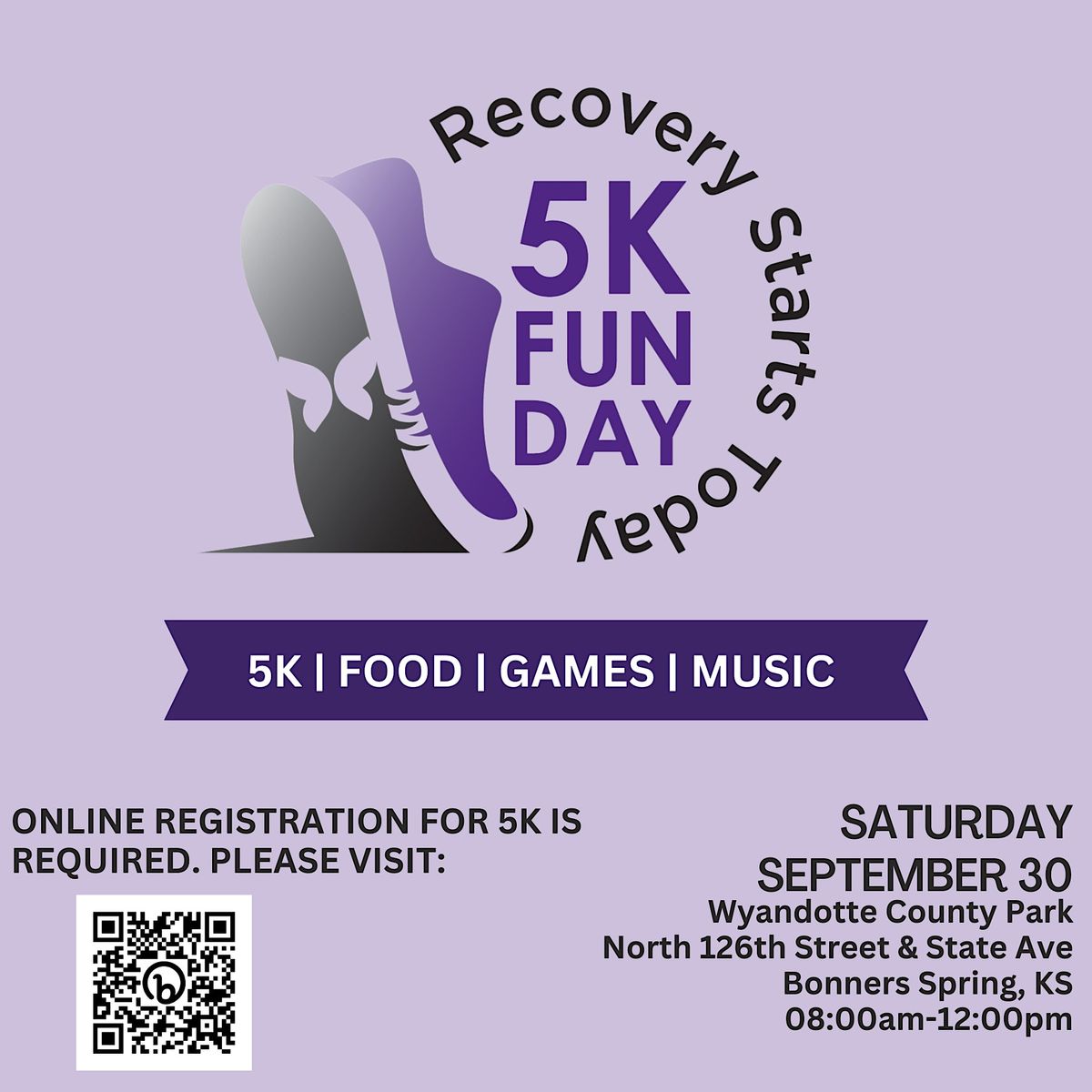 Recovery Starts Today 5K Fun Walk