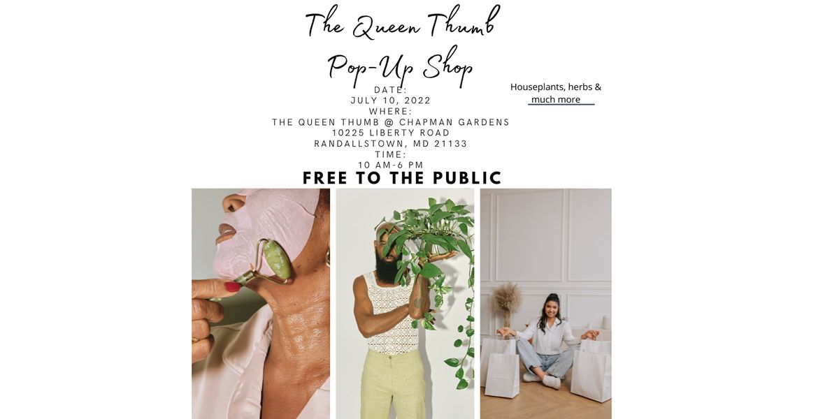 Houseplants, Herbs & More Pop-Up Shop