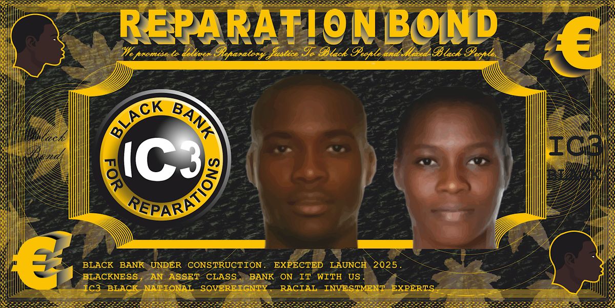 REPARATION BONDS LAUNCH - BLACK BONDS - BLACK POUND - TOTTENHAM HARINGEY