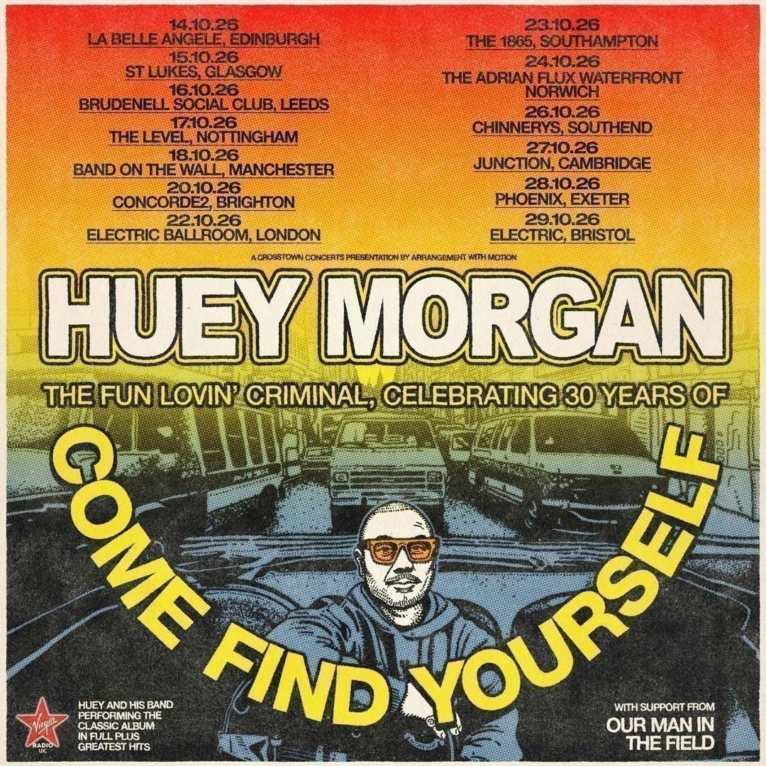 Cambridge - Come Find Yourself - 30th Anniversary Tour