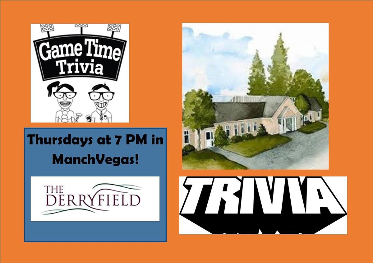 Game Time Trivia Thursdays at the Derryfield Restaurant Lounge