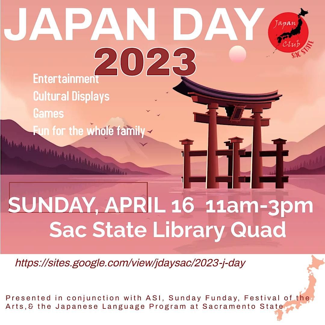 16th Annual Japan Day Library Quad at Sacramento State April 16, 2023