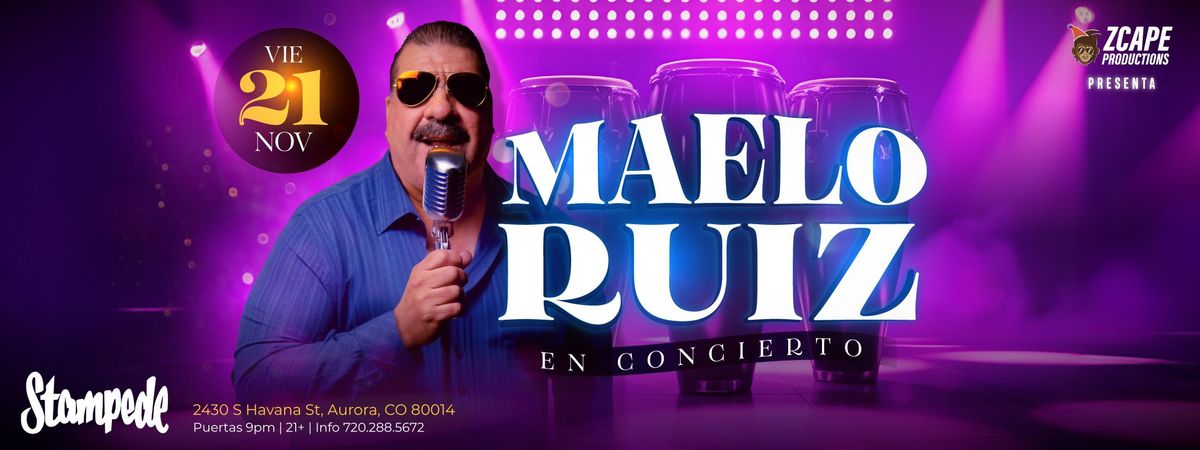 MAELO RUIZ EN CONCIERTO EN DENVER