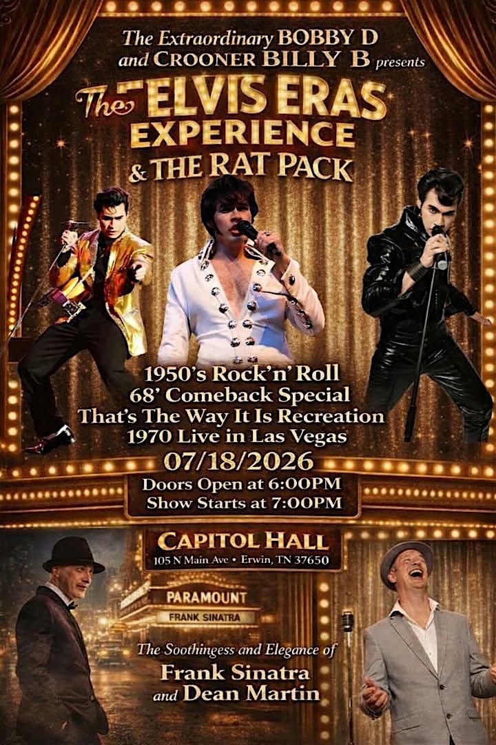 Live at Capitol Hall : The Elvis Eras Experience & The Rat Pack