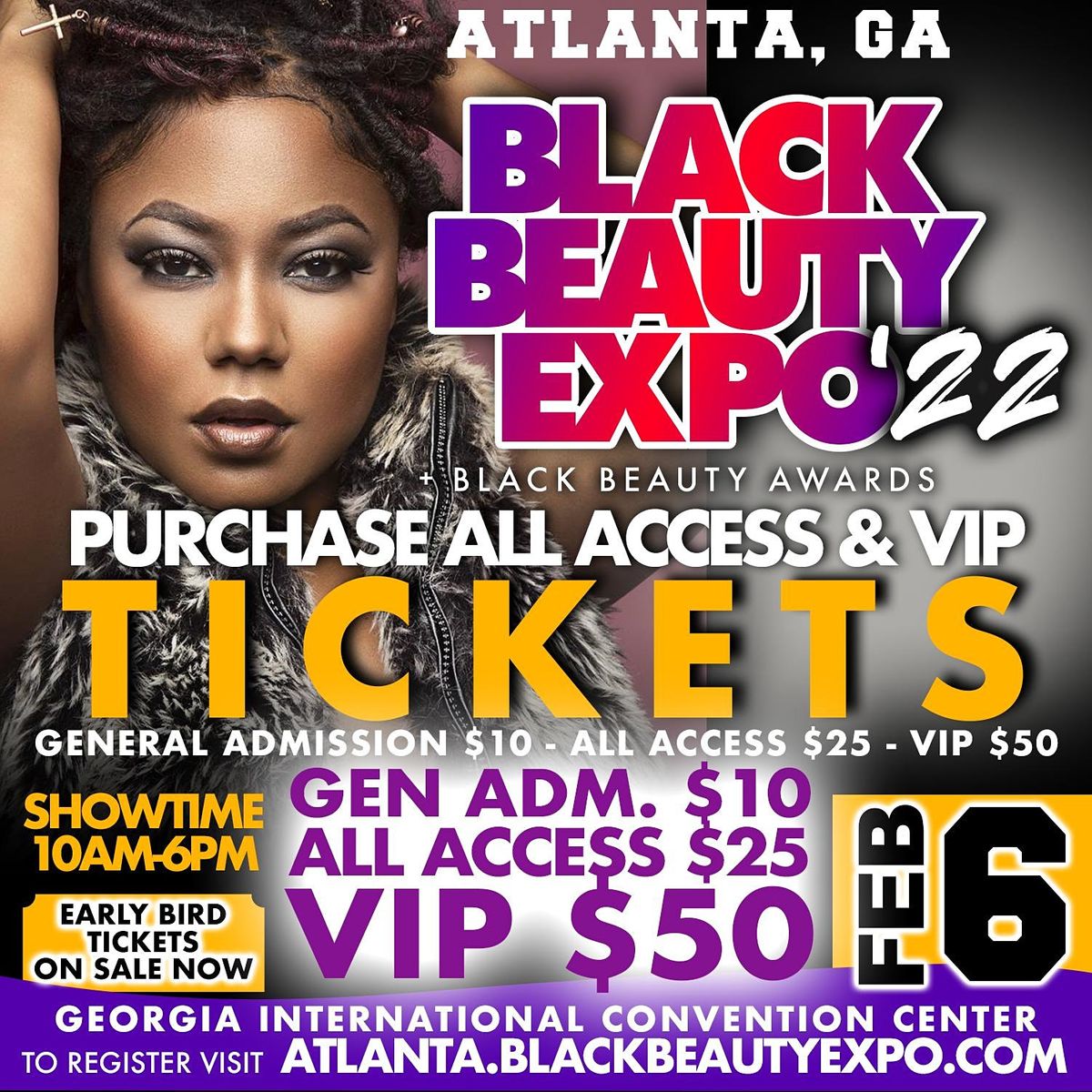 2022 Atlanta Black Beauty Expo S/S International Convention