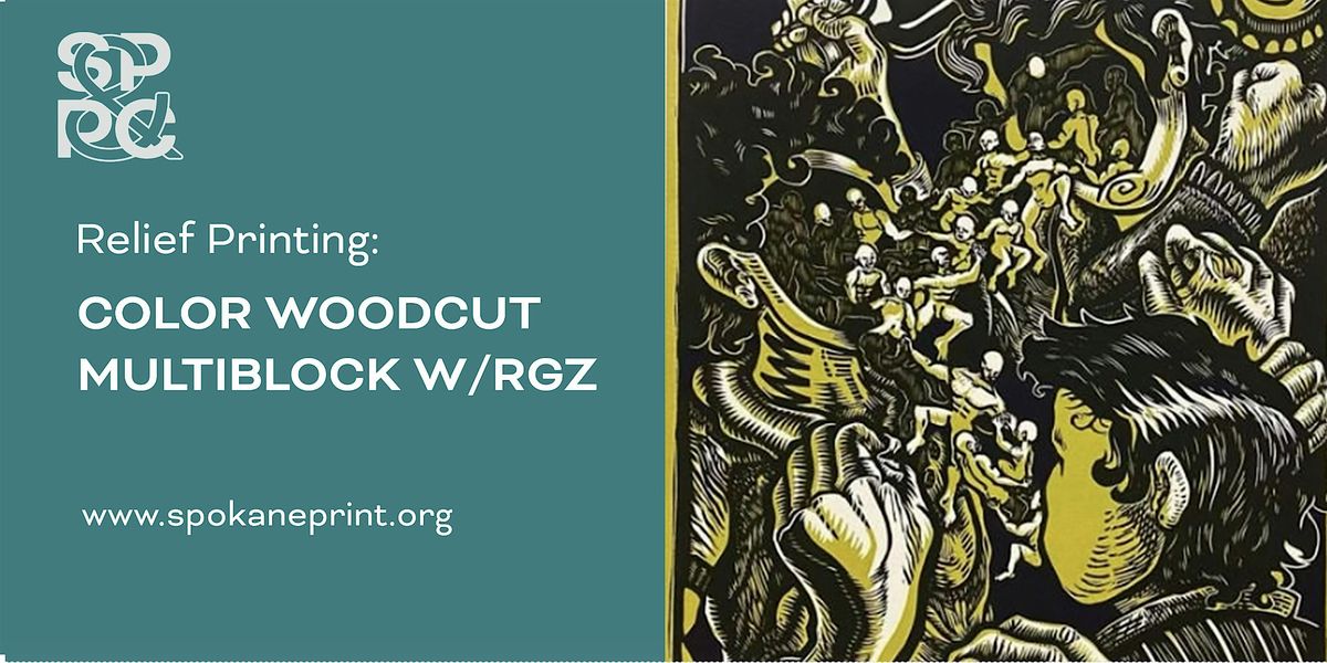 Color Woodcut Printing w\/ RGZ
