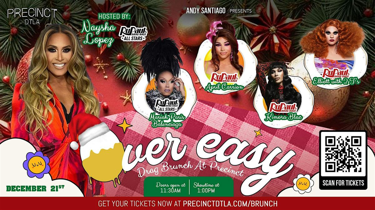 OVER EASY DRAG BRUNCH at PRECINCT BAR DTLA